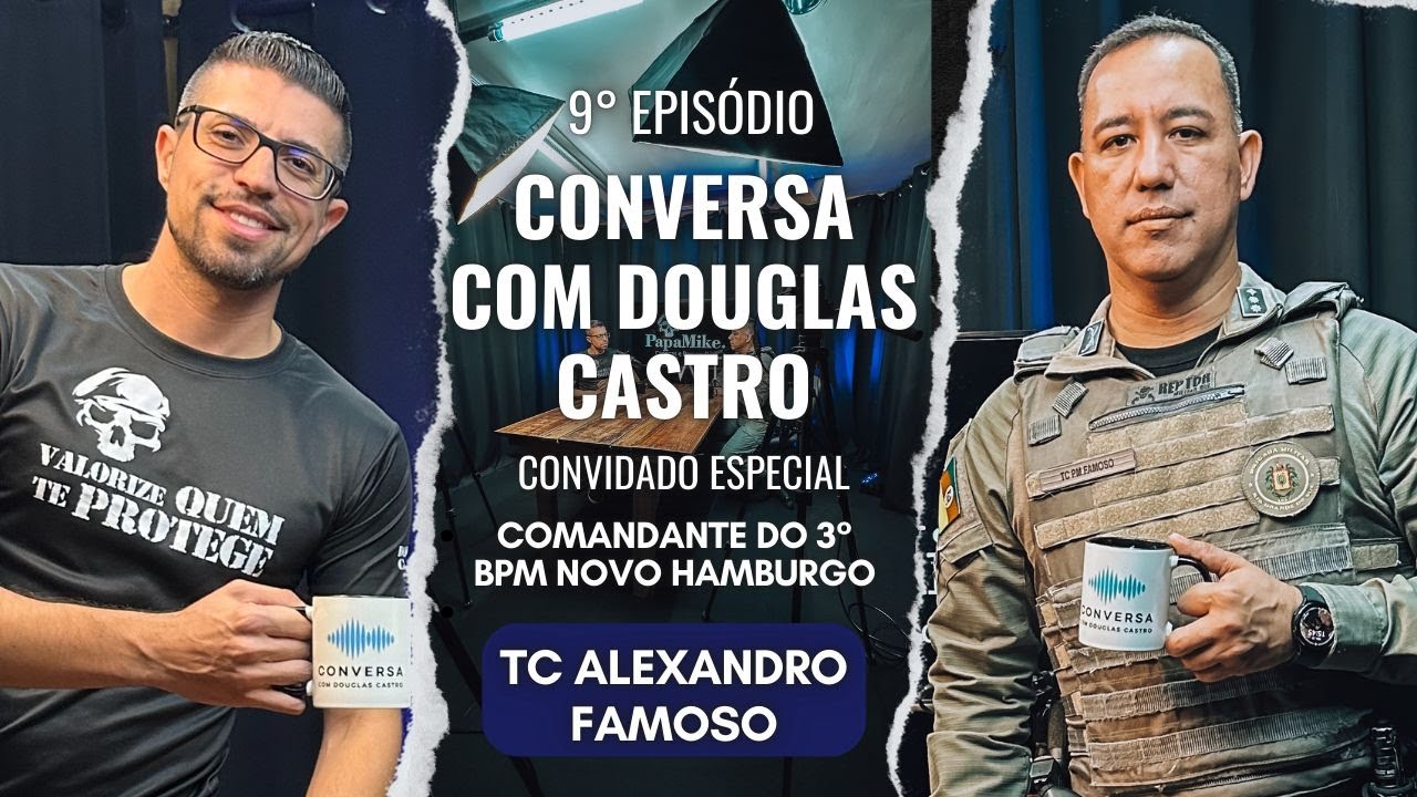 CORONEL ALEXANDRO FAMOSO - CMT DO 3ºBPM SOBRE OCORRÊNCIA COM ATIRADOR EM NOVO HAMBURGO | Episódio 09