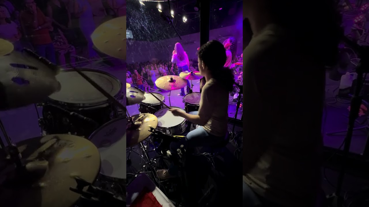 Algo novo vindo @GetWorship #drumcam #igreja #drums 