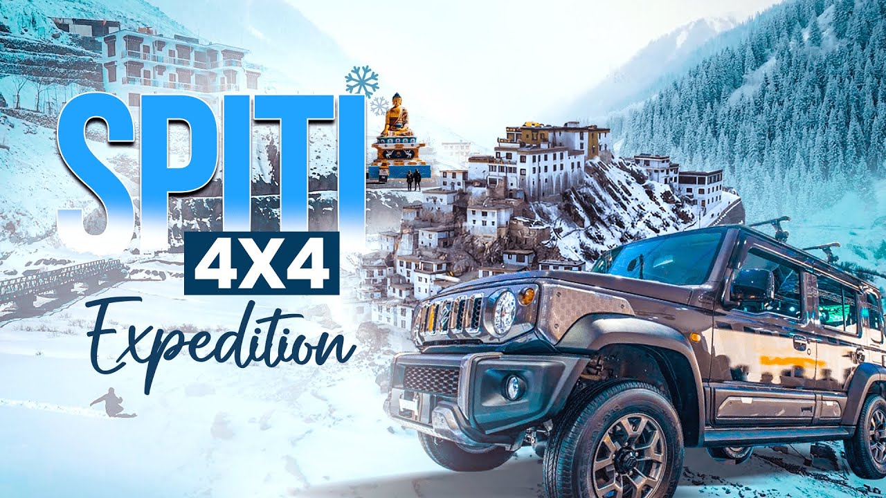 Winter Spiti &ndash; Ultimate Test of Man & Machine | Spiti Valley 4x4 Winter Expedition Road Trip