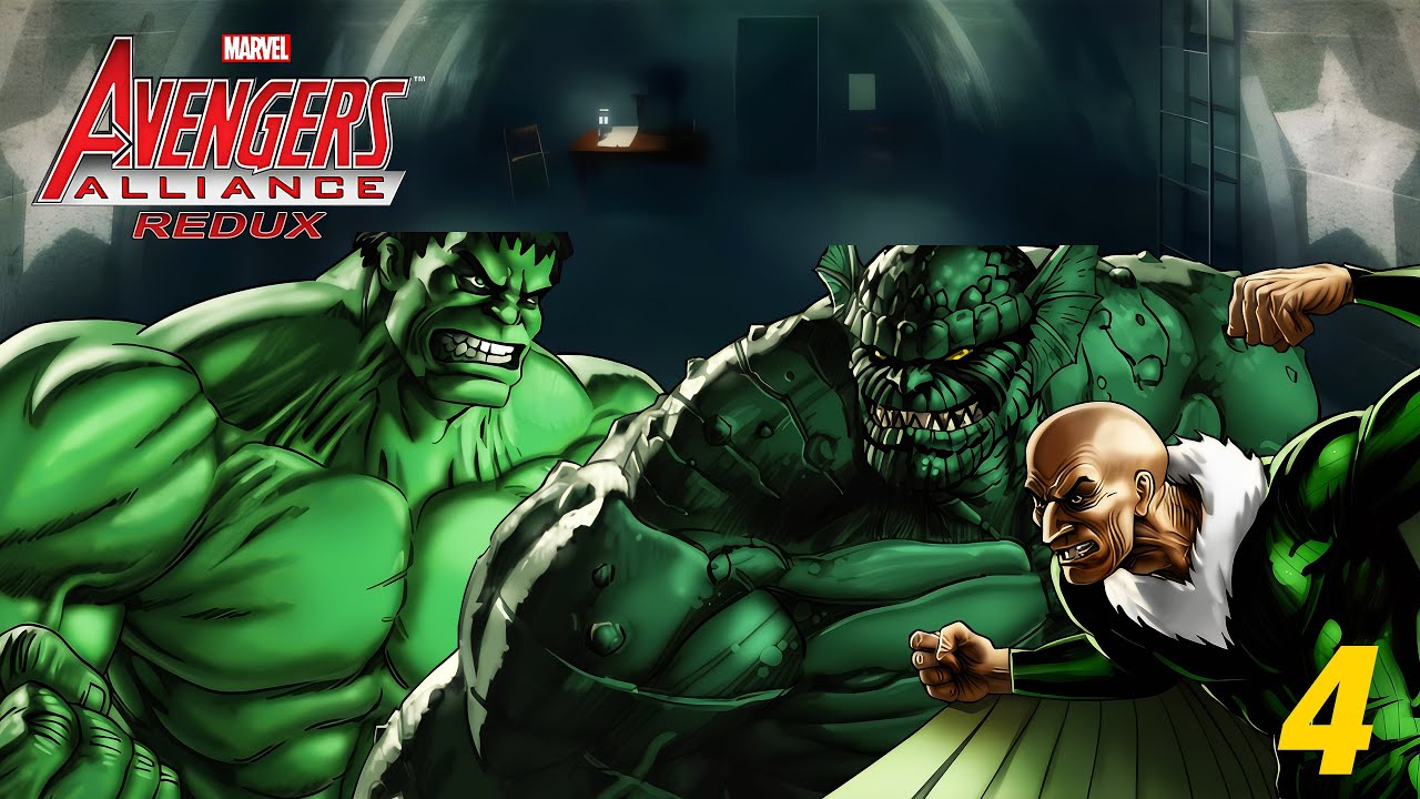 Marvel Avengers Alliance Redux Gameplay Part 4 - Gamma Rage (4K)