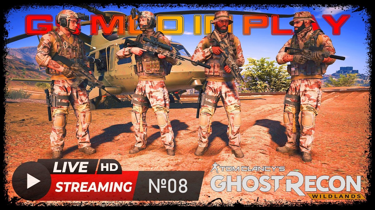 Operação Caçada Aleatória/Barvechos/P2/Modo Ghost/Delta Seals/Ghost Recon Wildlands/Live №09 4K💀