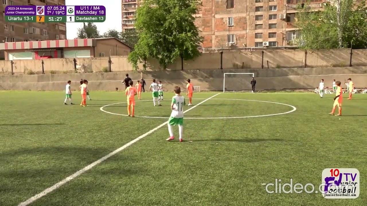 Urartu 13 1 8 1 Davtashen 13 07 05 24  2023 24 AJC U11 M4, Matchday 18
