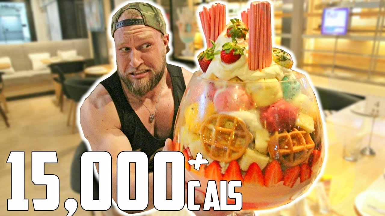 WORLDS BIGGEST ICE CREAM SUNDAE CHALLENGE! (15,000+ CALORIES)