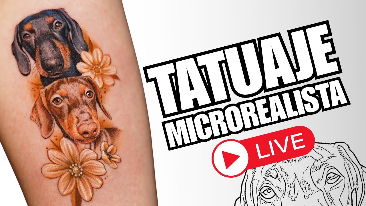 TATUAJE MICROREALISTA 🔥 TATTOO DE MASCOTAS |