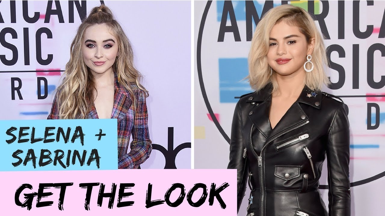 Try The Trend: Recreating Selena Gomez + Sabrina Carpenter AMAs Hairstyles | Hollywire