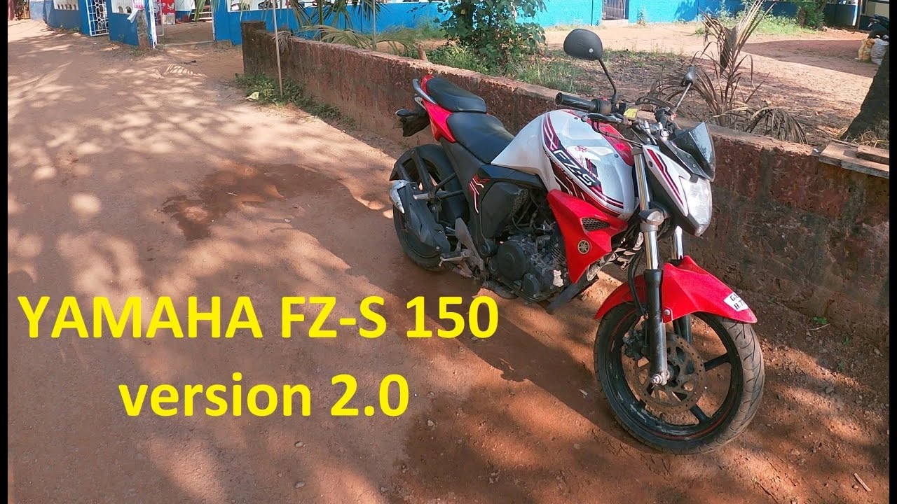 Yamaha FZ-S 150 version 2.0 обзор индийского мотика