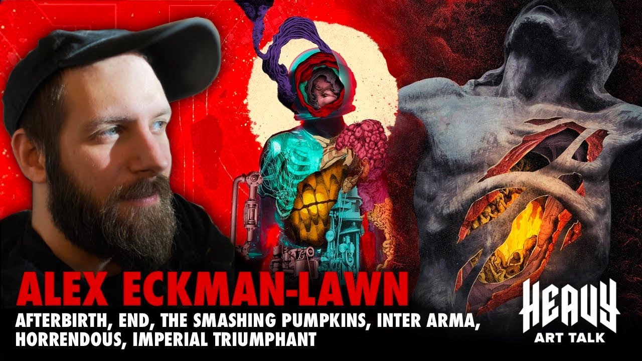 Heavy Art Talk Ep. 24: Alex Eckman-Lawn (END, Swan Songs, Smashing Pumpkins, Inter Arma, Horrendous)
