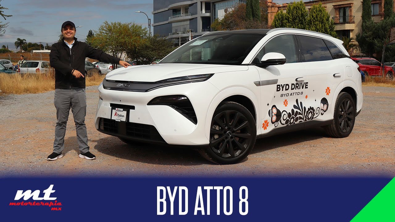 Nueva BYD ATTO 8 - Lujo para siete pero; ¿Justifica su precio?