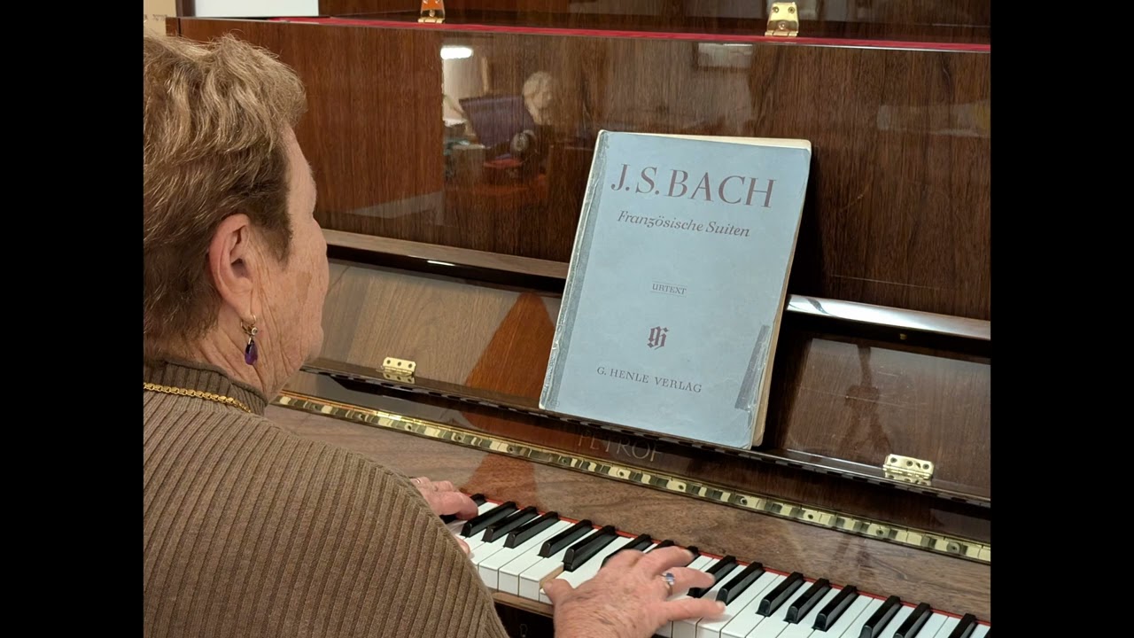 Nurith Reisner: Bach - Allemande (French Suite No. 5, BWV 816)