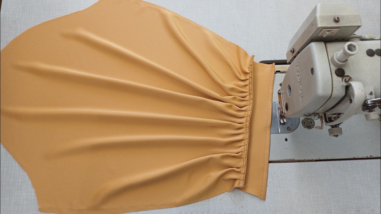 A simple idea to add when sewing sleeves to make them more beautiful