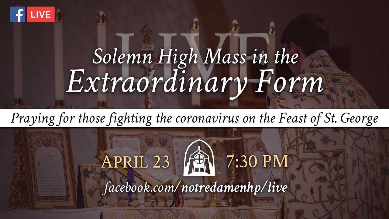 Virtual Solemn High Mass in the Extraordinary Form