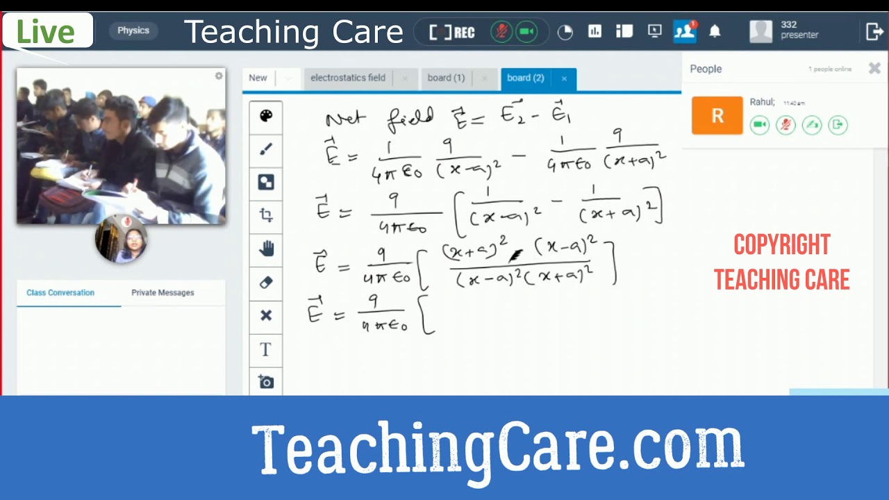Teaching Care Online Coaching and Live Tuition Classes by the Best Teachers