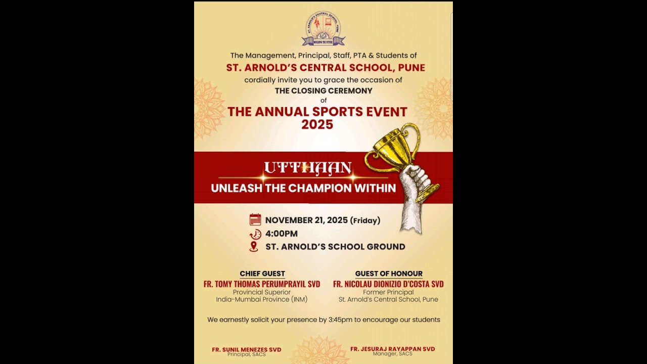 THE ANNUAL SPORTS EVENT 2025