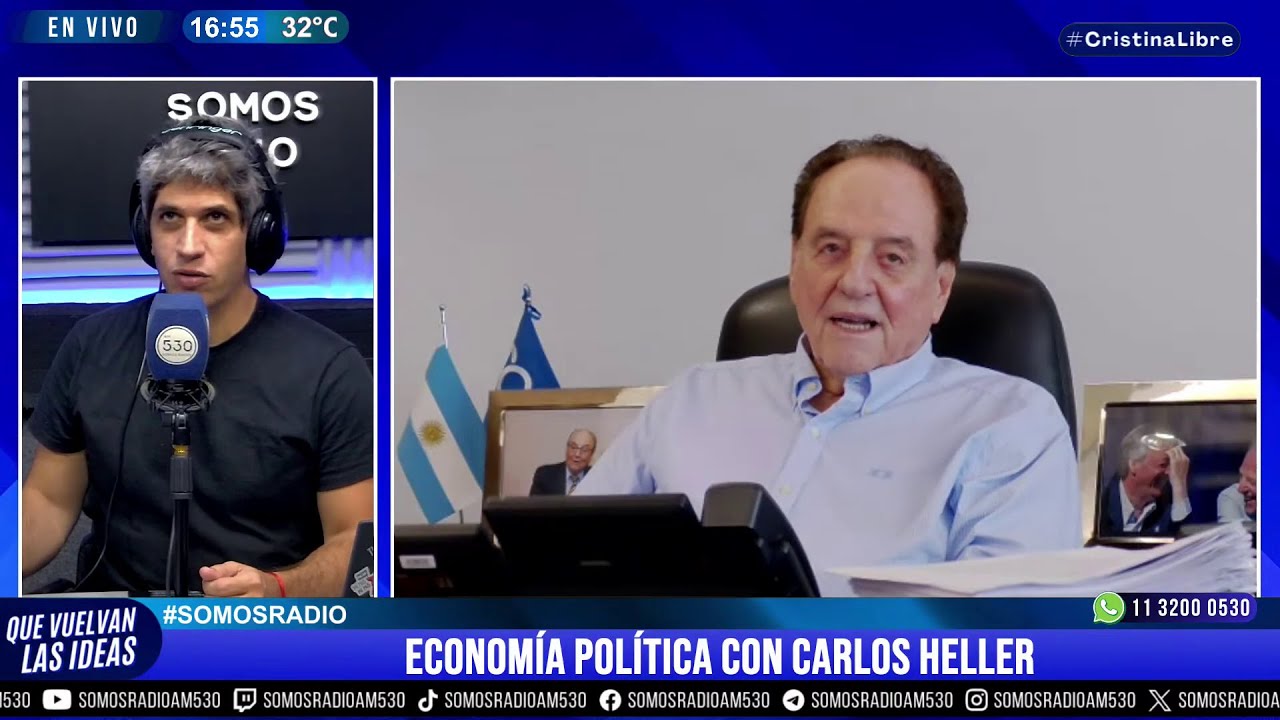 Balance del año político-económico - Carlos Heller en AM530, con Pablo Caruso - 29-12-2025