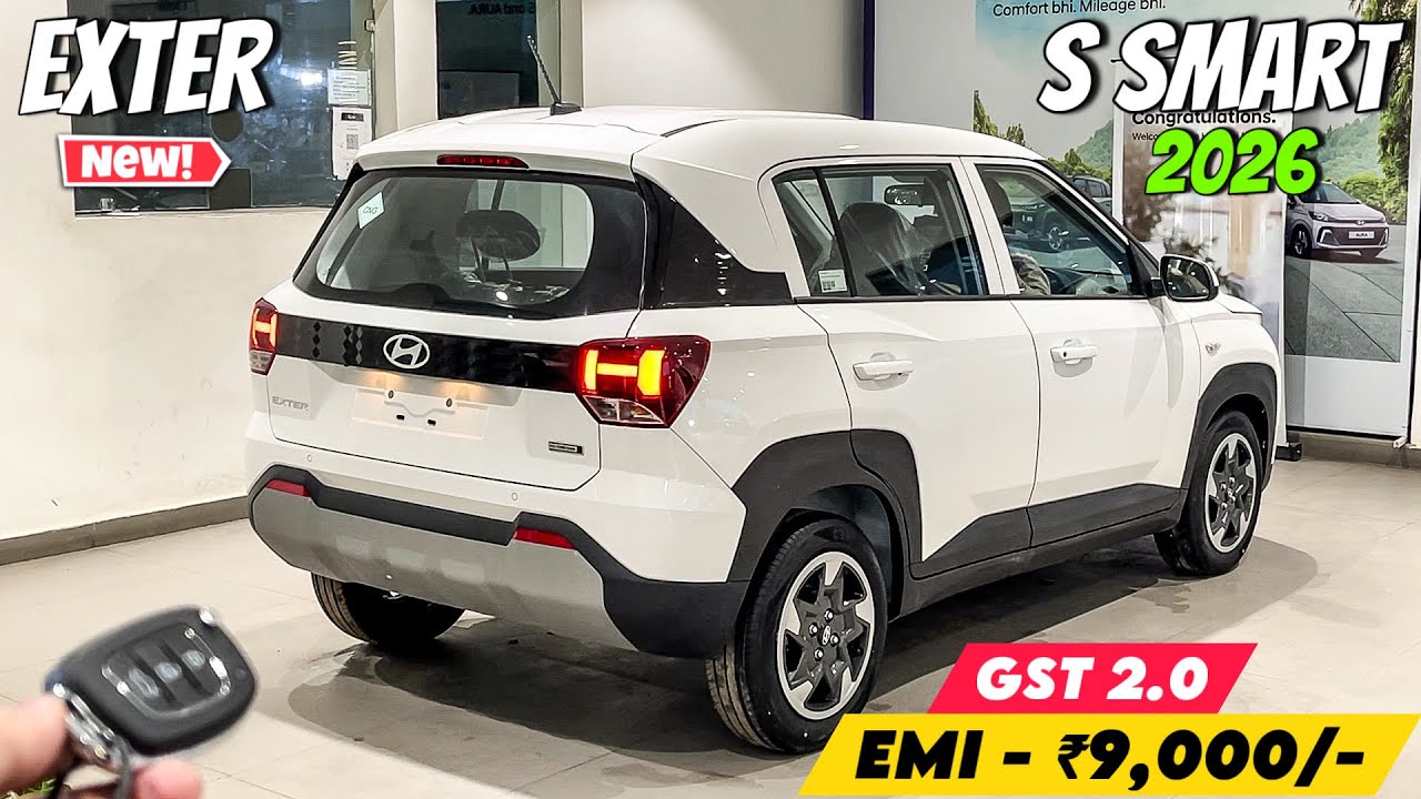 Hyundai Exter S Smart Cng 2026 ❤️ | GST 2.0 में ₹ 89,000/- की महाबचत ✅ | Exter 2026 Detailed Review
