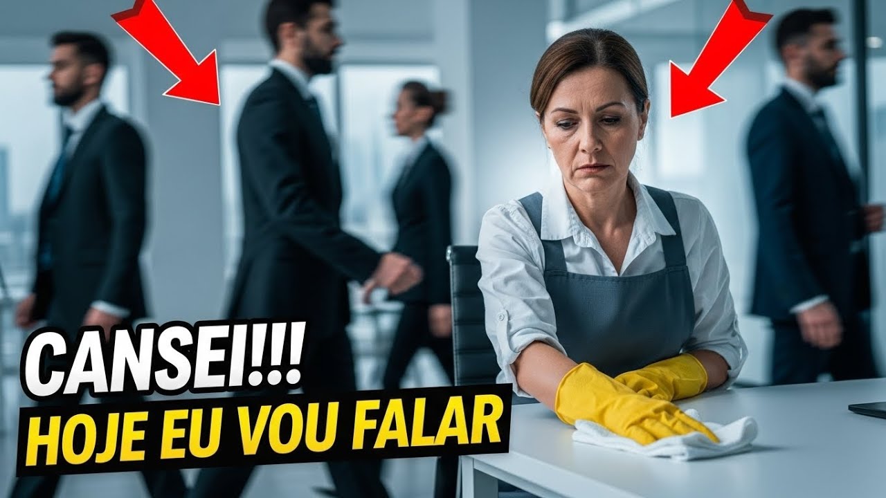 A  FAXINEIRA FICOU EM SILÊNCIO DURANTE ANOS... BASTOU UM DIA PRA ELA FAZER O QUE NINGUÉM ESPERAVA