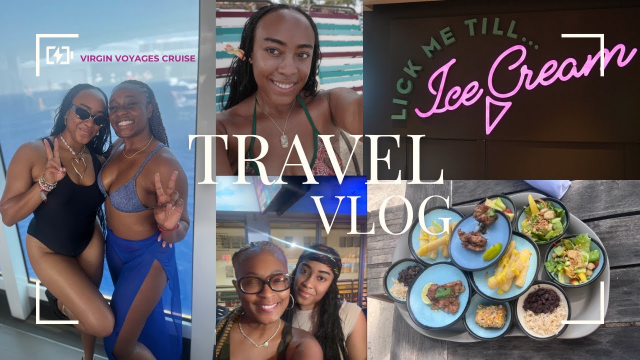 MY FIRST CRUISE: VIRGIN VOYAGES| MIAMI| GODMOM BDAY