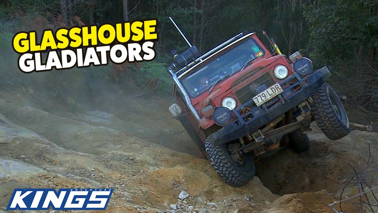 GLASSHOUSE GLADIATORS! Come along for the ride with Roothy and the boys! 4WD Action #176