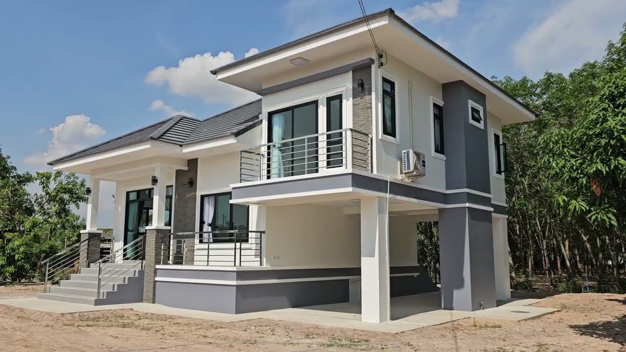 บ้านชั้นครึ่ง 3 ห้องนอน 2 ห้องน้ำ 1 ห้องครัวพร้อมโรงจอดรถ