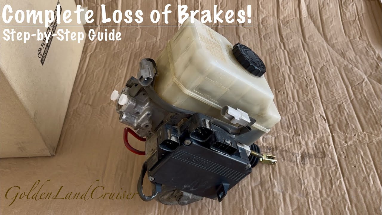 Brake Booster Failure: How I Diagnosed & Fixed It - 100 Series Land Cruiser