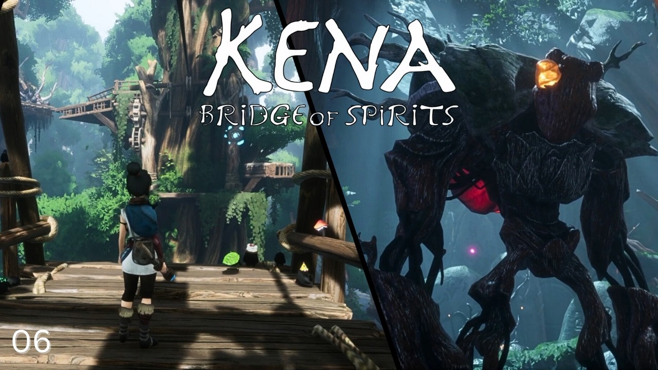 Das Baumhaus im Wald & der Wächter im Schrein 💚 Let's Play KENA: BRIDGE OF SPIRITS #06