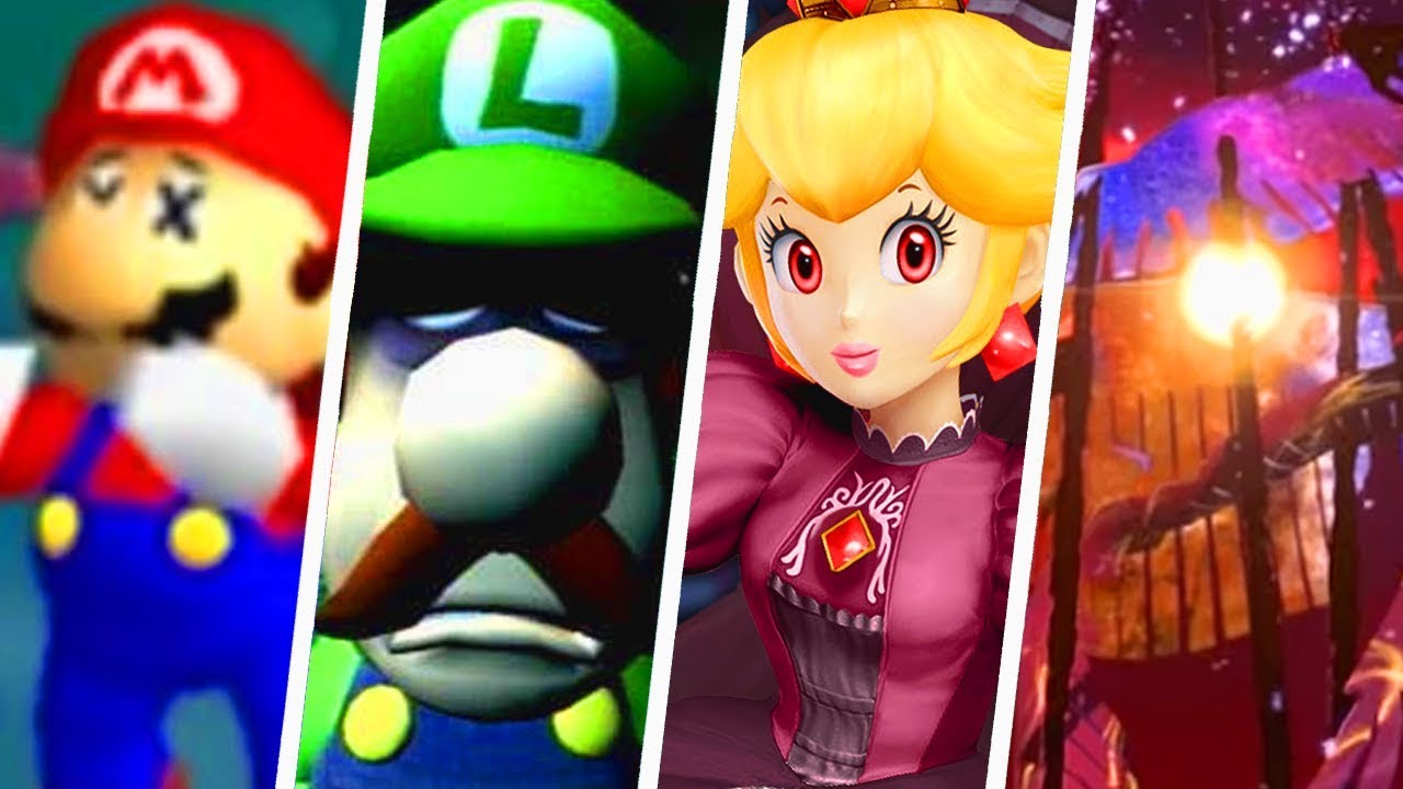 Evolution of Scary Nintendo Game Overs (1994 - 2018)