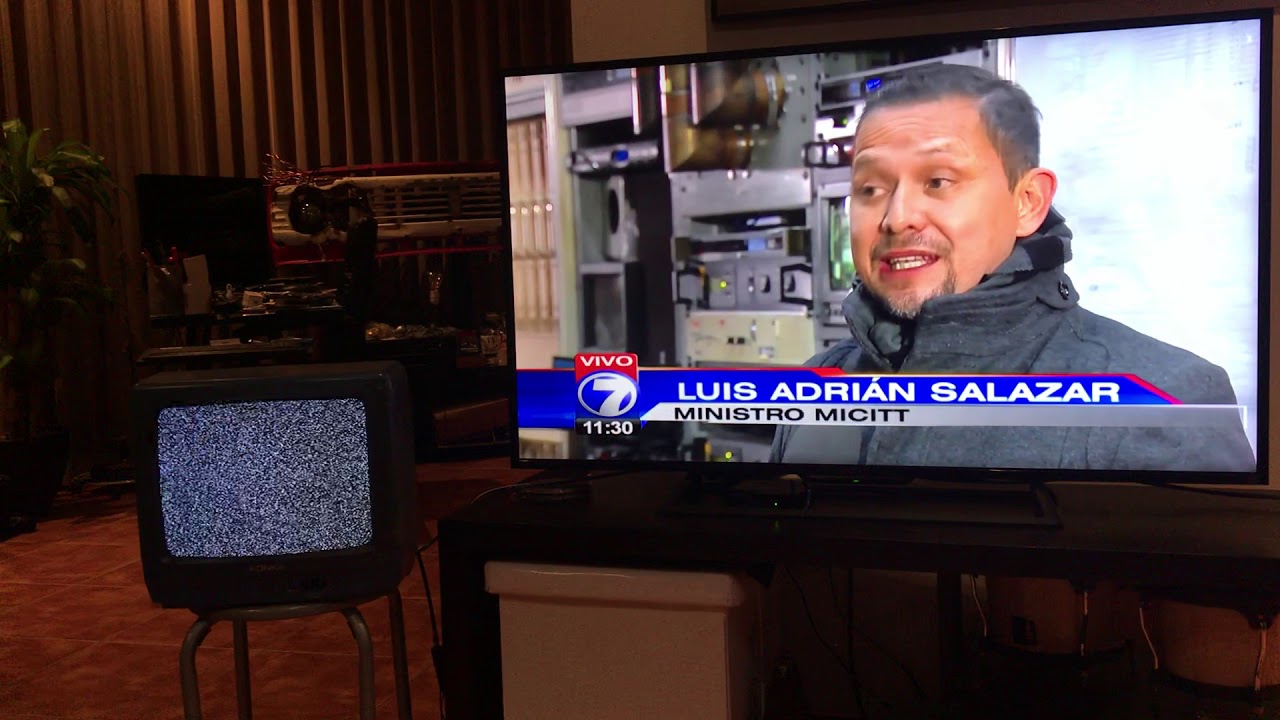 Apagón de la TV analógica en Costa Rica 2019/08/14