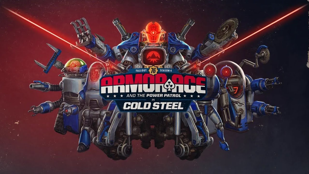Fallout 76 All Season 4 Rewards Preview Armor Ace In Cold Steel