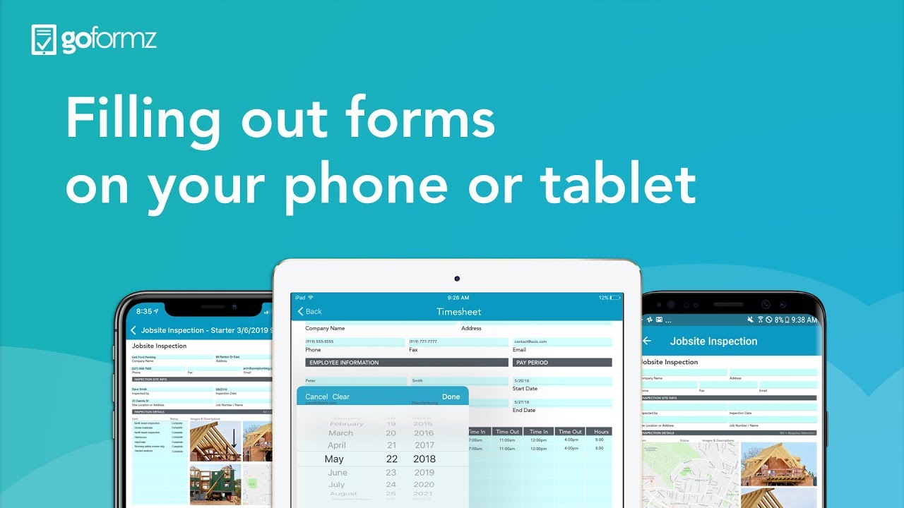 Filling Out Forms On Your Phone or Tablet