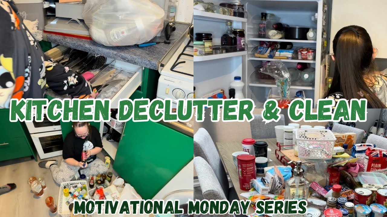 Kitchen Declutter & Clean | Motivational Monday Series