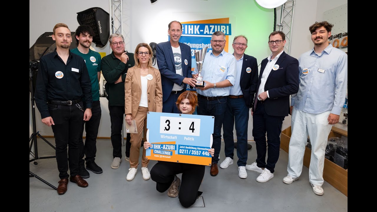 Erste IHK-Azubi-Challenge bei Foto Koch in Düsseldorf