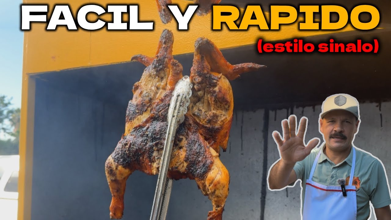 Como hacer pollos asados al estilo Guasave Sinaloa