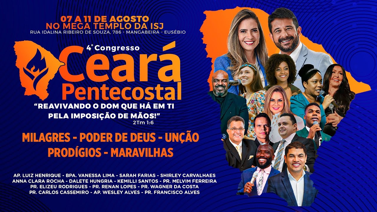 🔥 Chamada Oficial | Ceará Pentecostal 2025 – Prepare-se para o Avivamento!