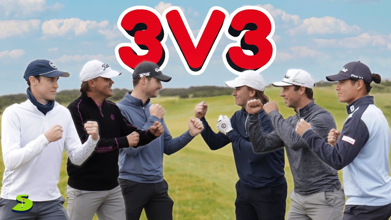 Our First 3v3 18 Hole Scramble | St Andrews Beach | Part 1