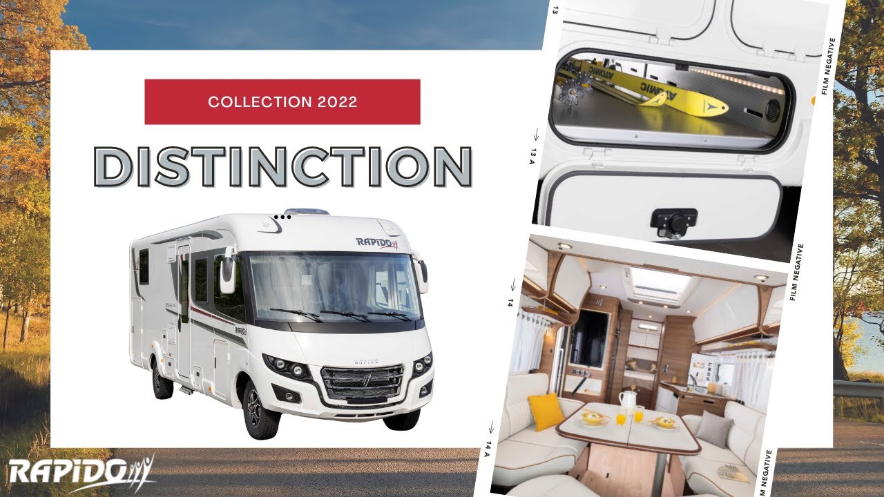 Gamme DISTINCTION 2022 - Le haut de gamme RAPIDO