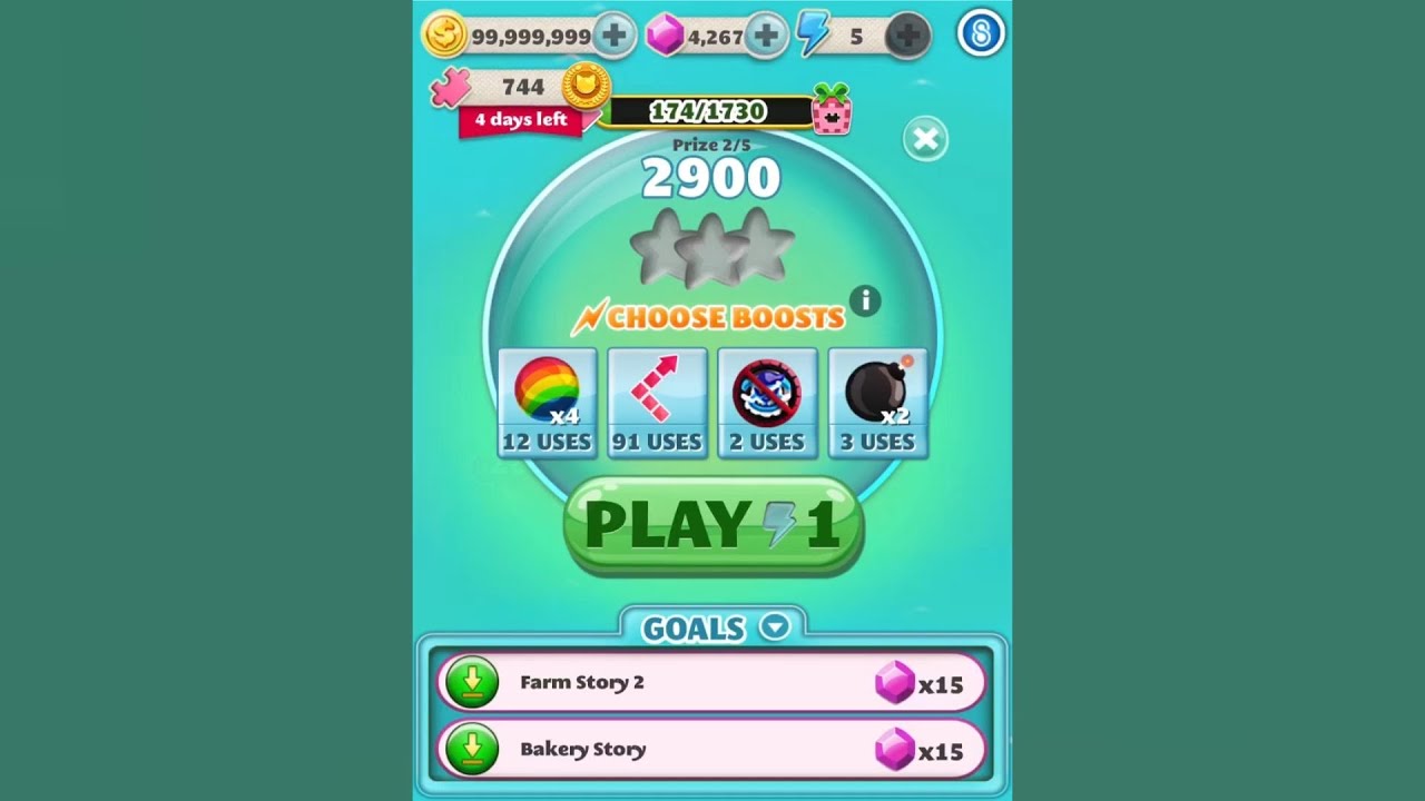 Bubble Mania level 2900