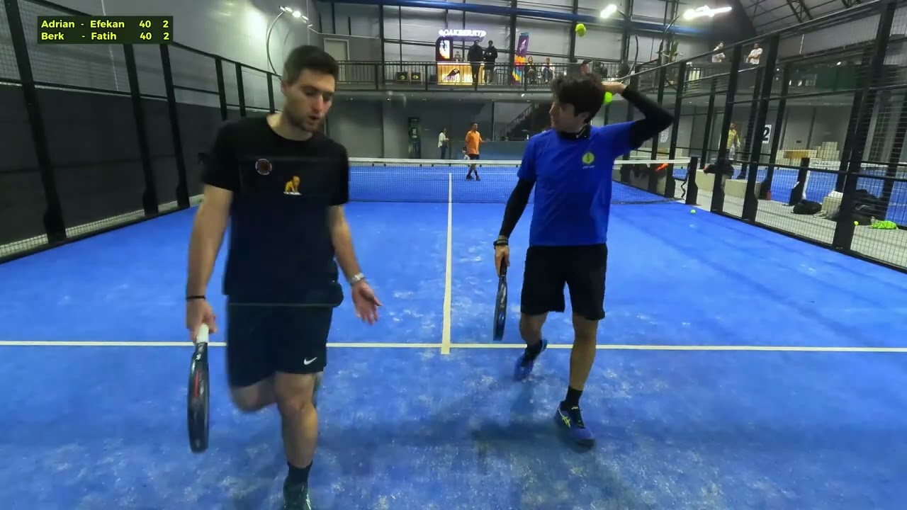 Berk İlkel/Fatih Sarı vs Adrian Casanova/Efekan Bülbül Friendly match, intermediate padel match
