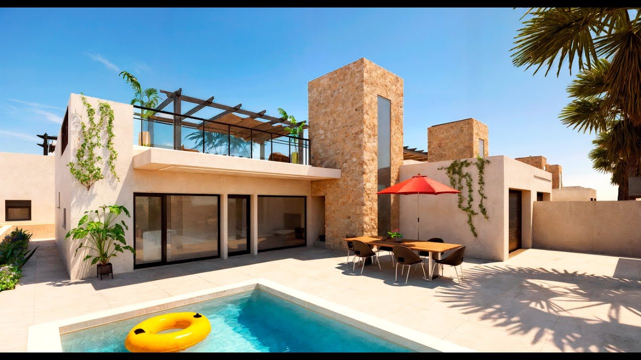 New build villa type Córdoba with 3 bedrooms private pool in La Pinilla