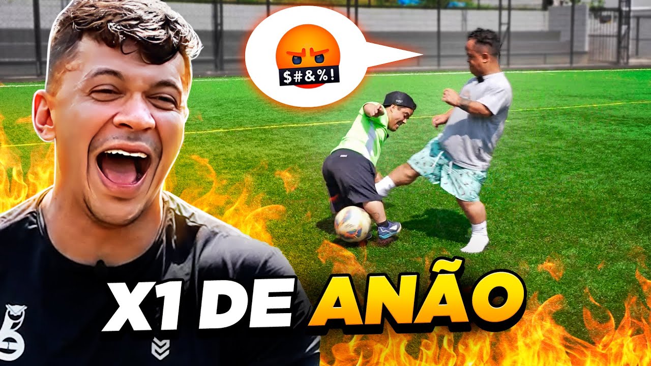 X MEIO - O MAIOR X1 DE ANÃO DA INTERNET!! 🏆😡 *deu até treta*
