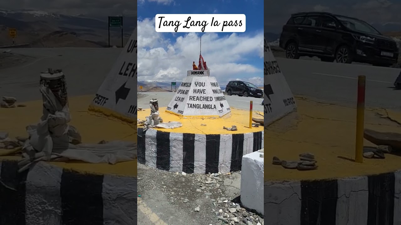 Tanglang la Pass | Manali to Leh Road Trip #travel #mountains #indianroadtrip #lehdiaries #ladakh