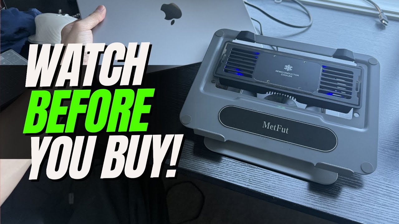 Watch Before You Buy! - Laptop Cooling Stand with Detachable Thermoelectric Cooler - DOES IT WORK?