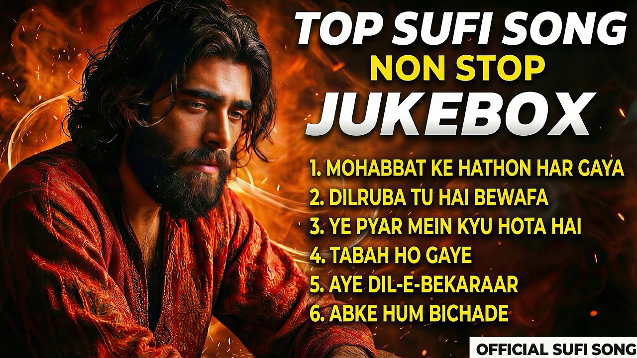 💔 NON STOP SUFI SONG | TOP TRENDING HEART TOUCHING SUFI JUKEBOX - Classic spritual sufi songs 