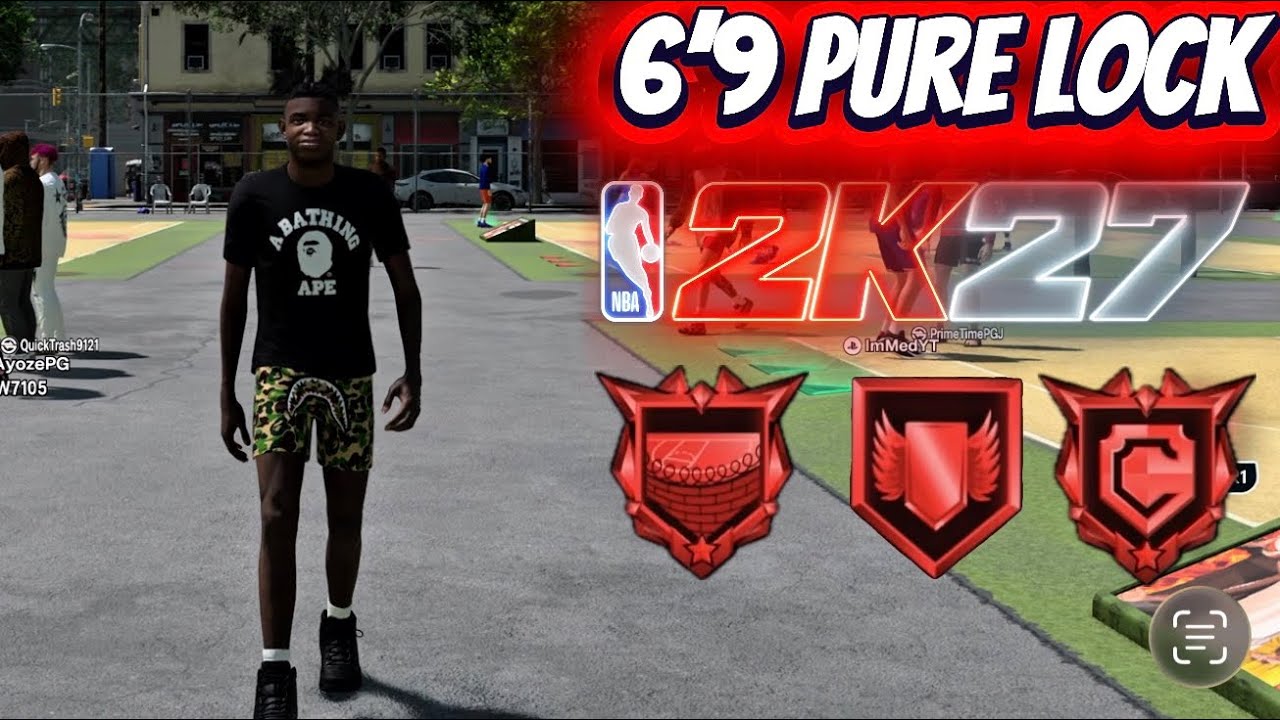 Я создал билд 6'9 защитника из 2k19 в NBA 2K27 🥹🤫😍