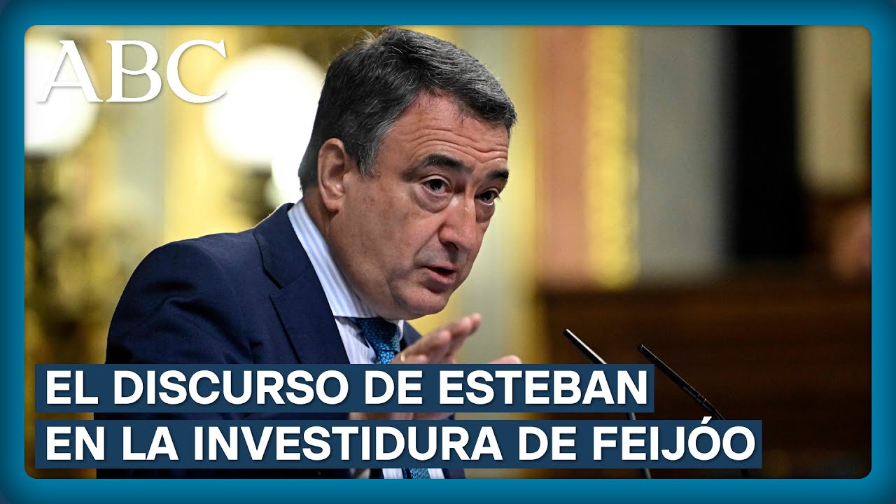 AITOR ESTEBAN (PNV) en la investidura: «Para sumar los votos del PNV tendría que restar los de Vox»