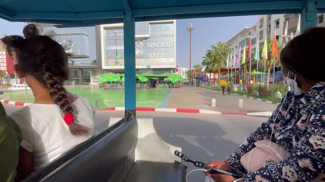 #vlog Petit tour à Agadir via le petit train 🚃