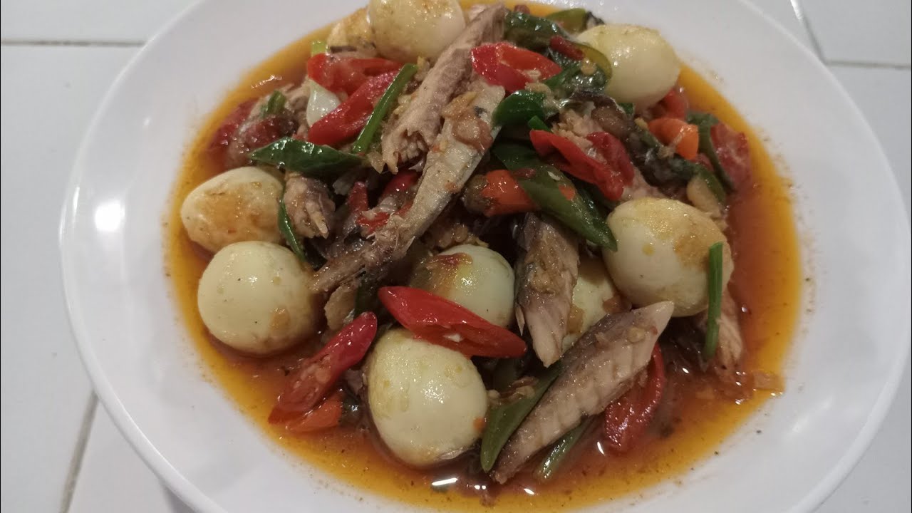 MENU SAHUR SAT SET  | TUMIS PINDANG TELUR PUYUH | ENAK DAN SIMPEL