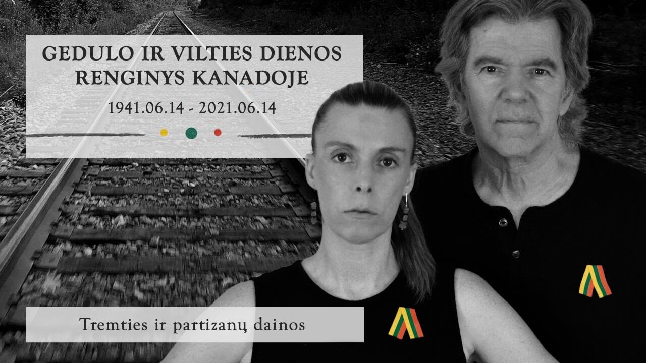 Gedulo ir vilties dienos renginys Kanadoje - Tremties ir partizanų dainos