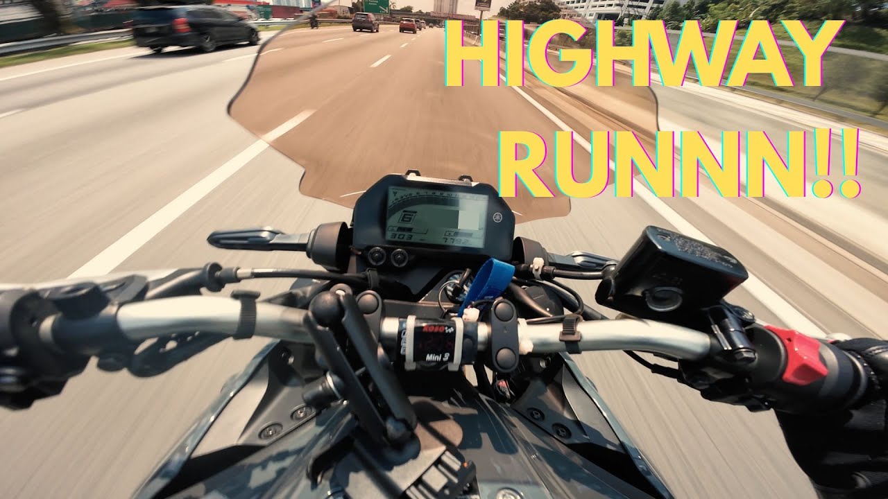 Riding Through Scorching Highway | Yamaha MT-25 PURE SOUND