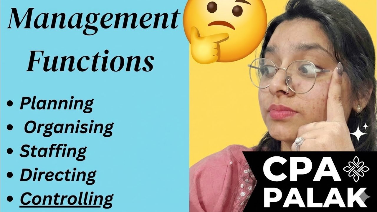 Master the 5 Functions of Management:  Planning to Controlling Explained! #viral