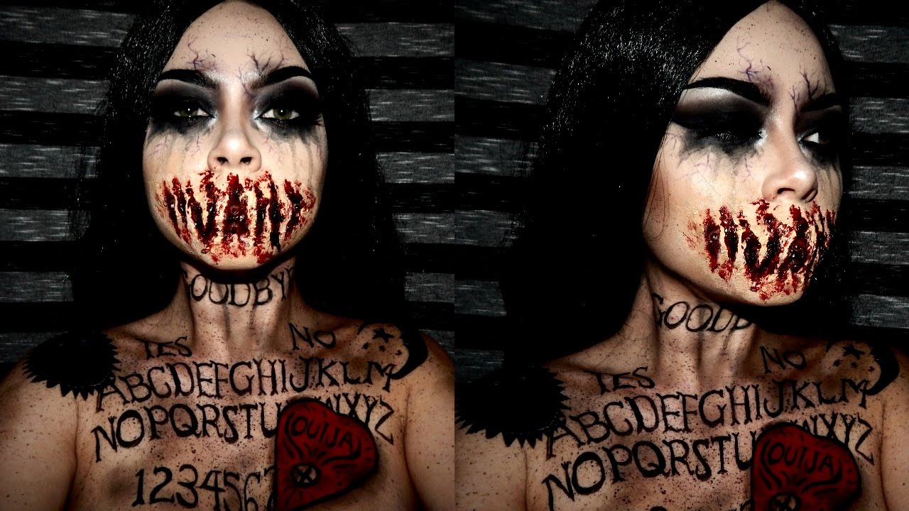 Ouija Speaktress Halloween Makeup | SFX